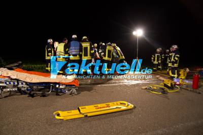 Schwerer Unfall auf der L1125 bei Sachsenheim