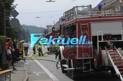 Dachstuhlbrand in Nürtingen