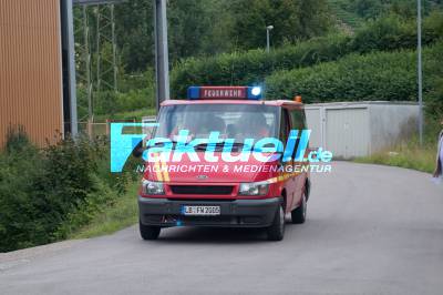 Großübung im EnBW Kraftwerk Walheim