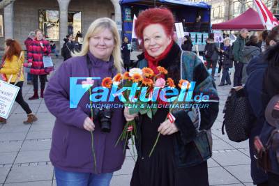 Stuttgart Mitte: Kundgebung zum Weltfrauentag
