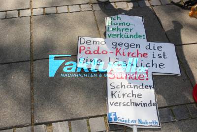 Demonstration gegen Kindesmissbrauch Stuttgart 