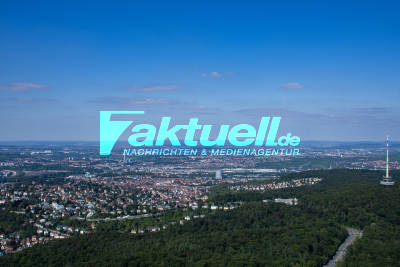 Impressionen vom Stuttgarter Fernsehturm bei wunderschönem Wetter