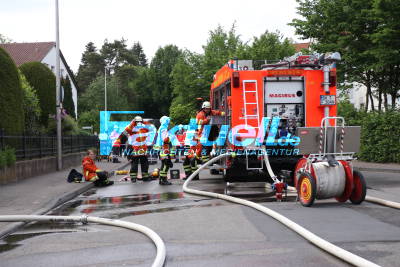 Backnang: Kellerbrand in Mehrfamilienhaus - Mehrere Bewohner gerettet