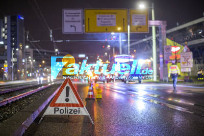 Polizei kontrolliert Autofahrer während Nachtsperre: Mehrere Kontrollstellen in Stuttgart