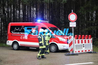 Viel Schnee, wenig Verkehrschaos am Stocksberg - Feuerwehr im Einsatz