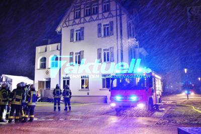 Schwäbisch Gmünd: Nächtlicher Brandeinsatz in Villa Hirzel