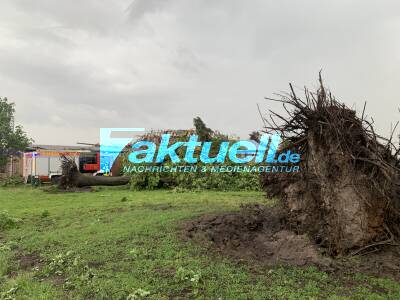 Tornado-Schäden nahe Lippstadt