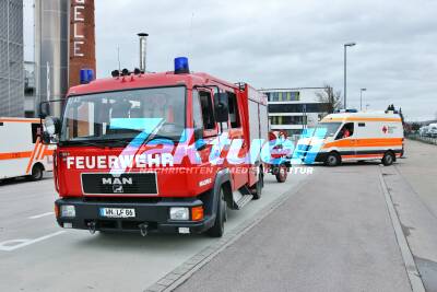 Maschine brennt in Papierwerk - Einsatz für die Feuerwehr Weinstadt, Remshalden und Schorndorf