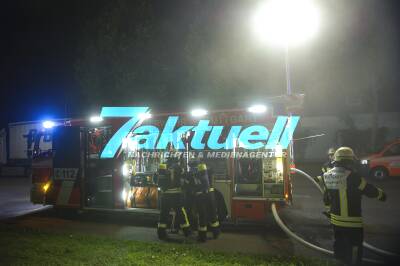 Feuer bei Vereinsgaststätte des VfB Obertürkheim