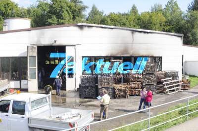 Hoher Sachschaden nach Brand in einer Schlosserei