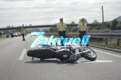 Motorradfahrer bei Verkehrsunfall auf B 29 getötet