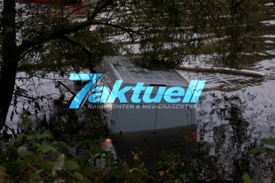 Lieferwagen ging Baden