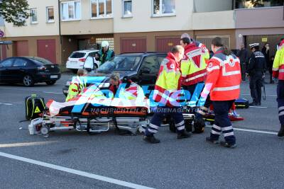 Motorradfaher wird übersehen und umgefahren - unter Lebensgefahr in Klinik