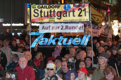 S21-Protest nach Volksabstimmung