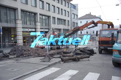 Millionenschaden bei Wasserrohrbruch am Wilhelmsplatz - Straße muss komplett erneuert werden