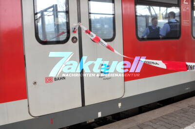 Bahnhof Esslingen: Gleissperrung aufgrund Rettungseinsatz