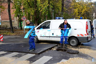 Wasserrohrbruch in Esslingen: Straße hebt sich 10 cm