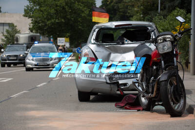 Motorradfahrer Schwer verletzt bei Unfall in Waldenbuch