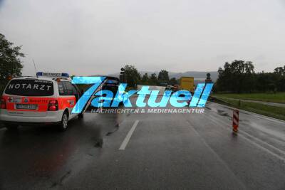 Toedlicher Verkehrsunfall auf der B31 bei Uhldingen / Meersburg