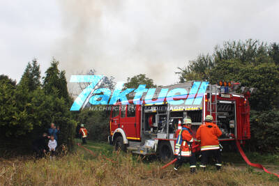 Gartenhausvollbrand in Hockenheim