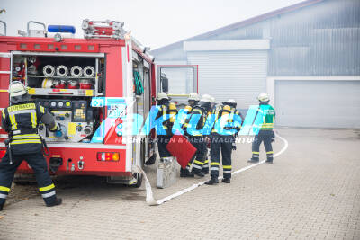 Große Übung der Freiwilligen Feuerwehr Altdorf