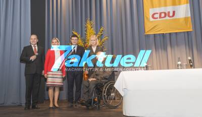 Neujahrsempfang der CDU S-Degerloch mit Wolfgang Schäuble und Kandidatin Stefanie Schorn