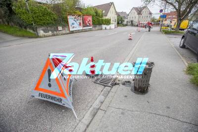 Gasleck verursacht Großeinsatz der Feuerwehr - Große Teile Markgröningens werden abgesperrt - Hohe Explosionsgefahr