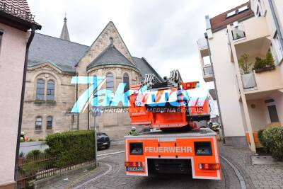 Brand in Michaeliskirche Degerloch
