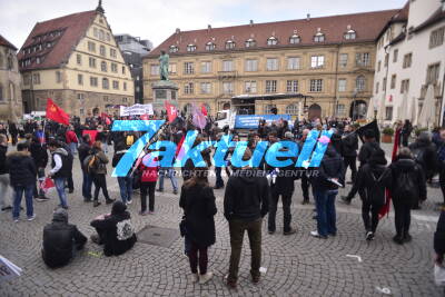 1.-Mai-Demo mit Kundgebung in Stuttgart