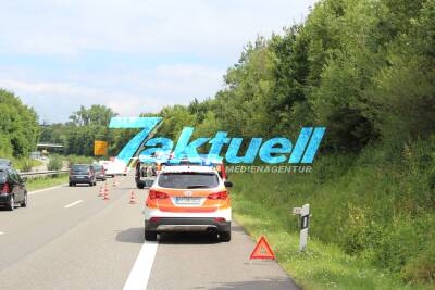 Gemeldet: Verkehrsunfall mit Rettung B27 Waldorfhäslach