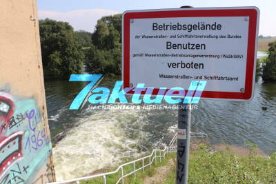 Damm beschädigt! Elster-Saale-Kanal bei Leipzig wird abgelassen - umliegende Felder überflutet
