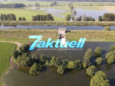 Damm beschädigt! Elster-Saale-Kanal bei Leipzig wird abgelassen - umliegende Felder überflutet