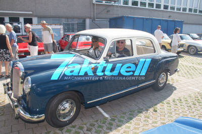 Oldtimertreffen bei der Strandbar 51 in Winterbach