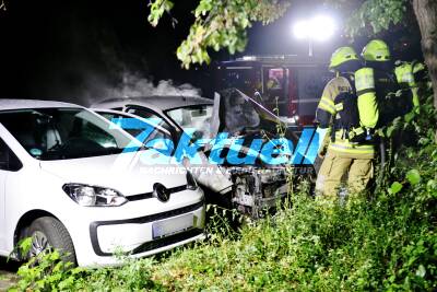Wieder brennt ein PKW in Kernen - Geht die Brandserie weiter? - Polizei ermittelt - 21.000€ Schaden