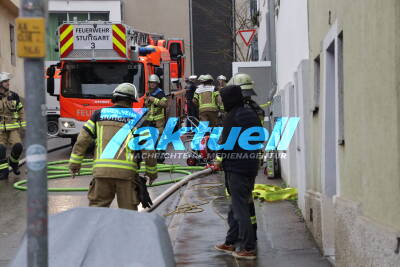 Brand in Wohngebäude - Gablenberger Hauptstrasse teilweise gesperrt