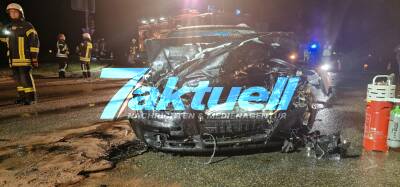 2 Schwerverletzte nach Frontalcrash bei Abbiegevorgang - Ford-Fahrer übersieht vorfahrtsberechtigtes Auto