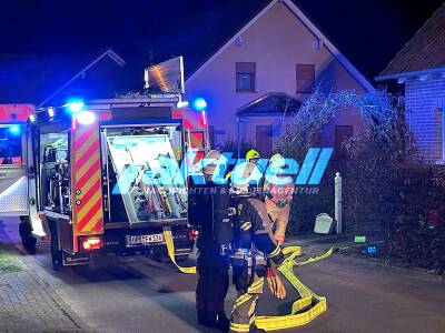 Großer Schreck am Karfreitag - Brand am Kamin in Neuruppin - Bewohner leicht verletzt im Krankenhaus