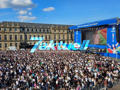 Fanfest Stuttgart zur Euro 24 gestartet