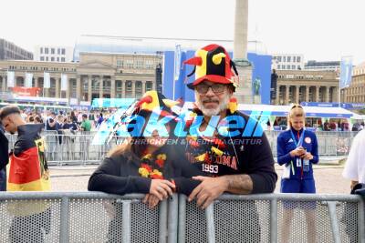 Stuttgart bereitet sich auf erstes Public Viewing vor