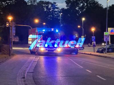 Gefahrguteinsatz - Salzsäure und der Brand einer unbekannten Flüssigkeit auf altem Schlachthofgelände sorgten 6 Stunden für Großeinsatz - ausführlicher O-Ton