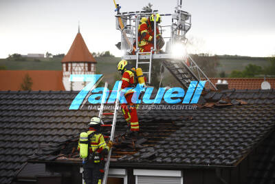 Dachatuhlbrand führt zu 150.000€ Schaden
