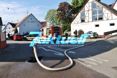 Feuer im Burghotel 
